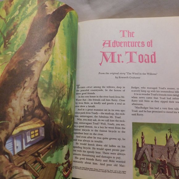 Walt Disney's Story Land 55 Favorite Stories Book Adapted from Walt Disney Films - Picture 11 of 12